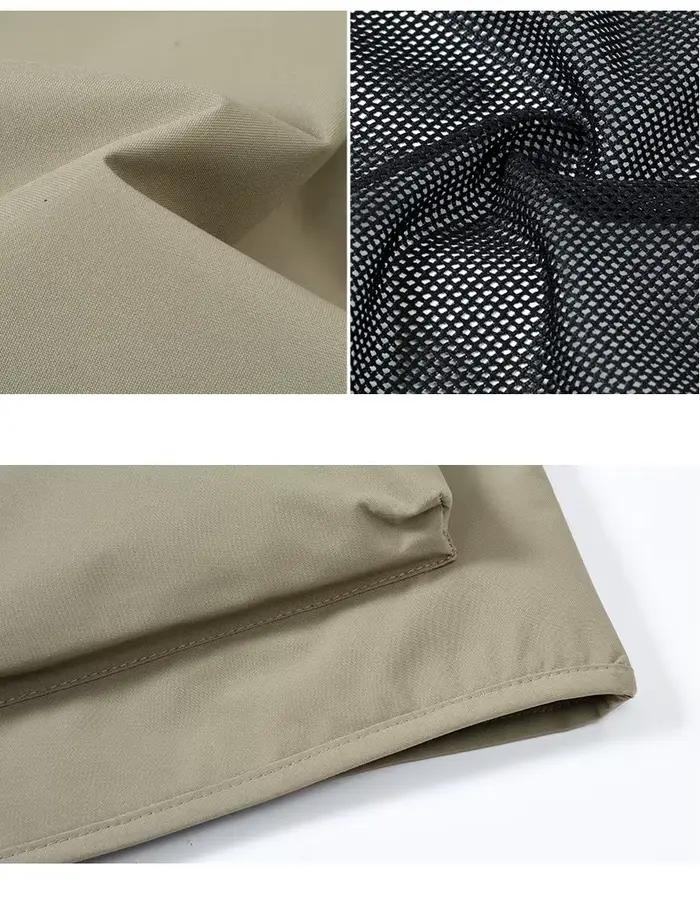 Gilet technique multi-poches pour pêcheur - Veste légère style travail homme poches pratiques