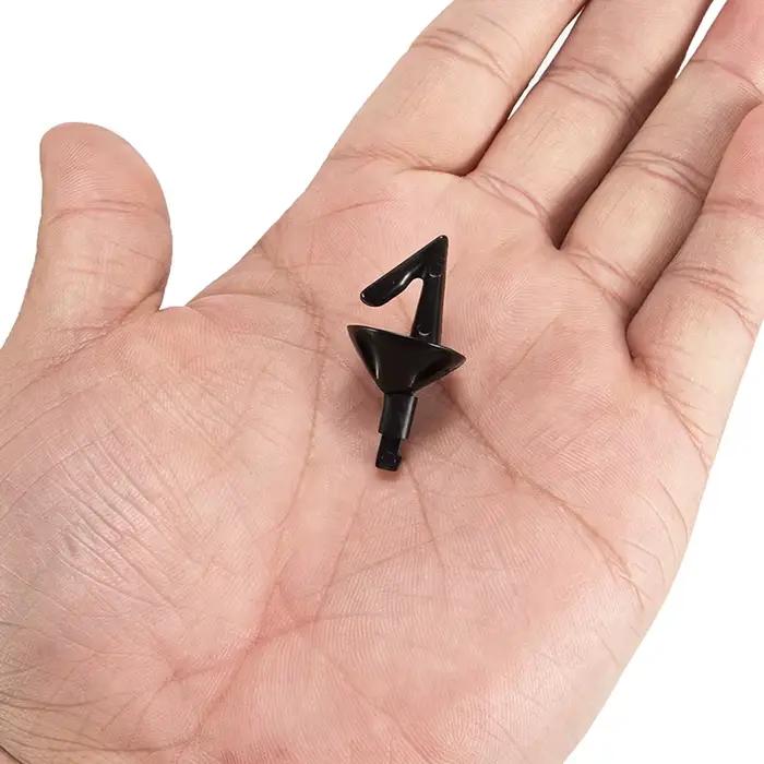 20 pièces boucliers appâts impact pêche mer - Support appât clip plastique décrochage facile