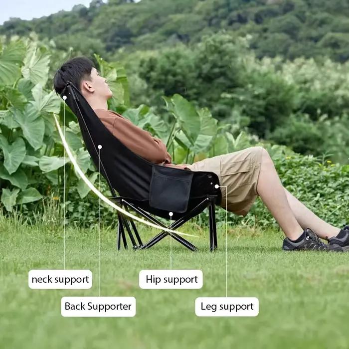 Chaise pliante multifonction pour tourisme plage pêche croquis et pique-nique polyvalente