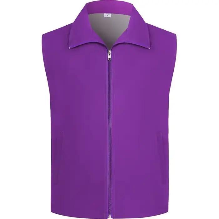 Veste bénévole personnalisée avec logo pour événements de pêche caritatifs et publicité, coupe ample pour homme