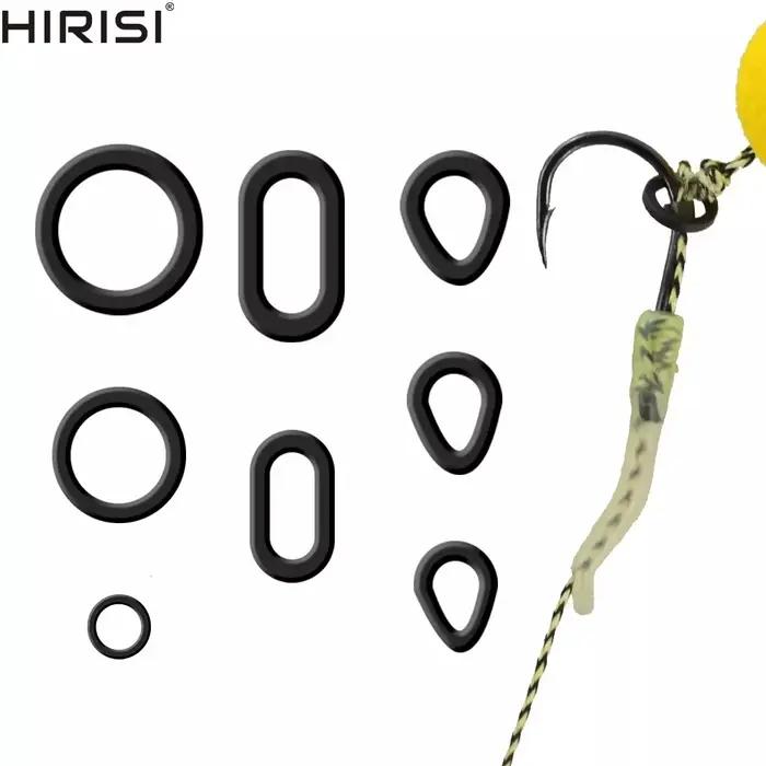 60 anneaux pour boilies et hair rigs pêche carpe - accessoires montages method feeder et pop ups