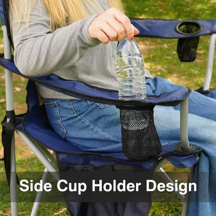 Chaise pliante avec auvent ombrage pour pêche plage camping et loisirs extérieurs