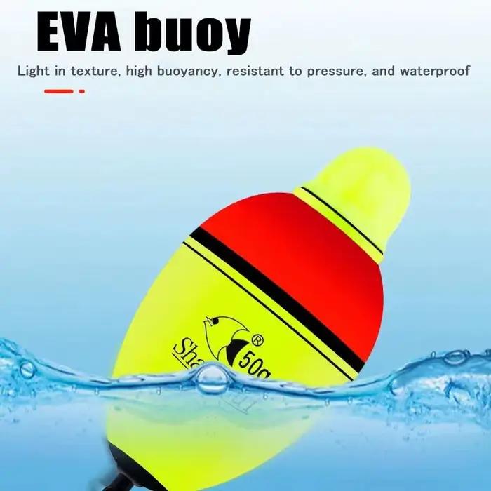 2 flotteurs lumineux EVA 30-100g pêche nocturne - Bobber mousse plastique pêche mer rocheuse