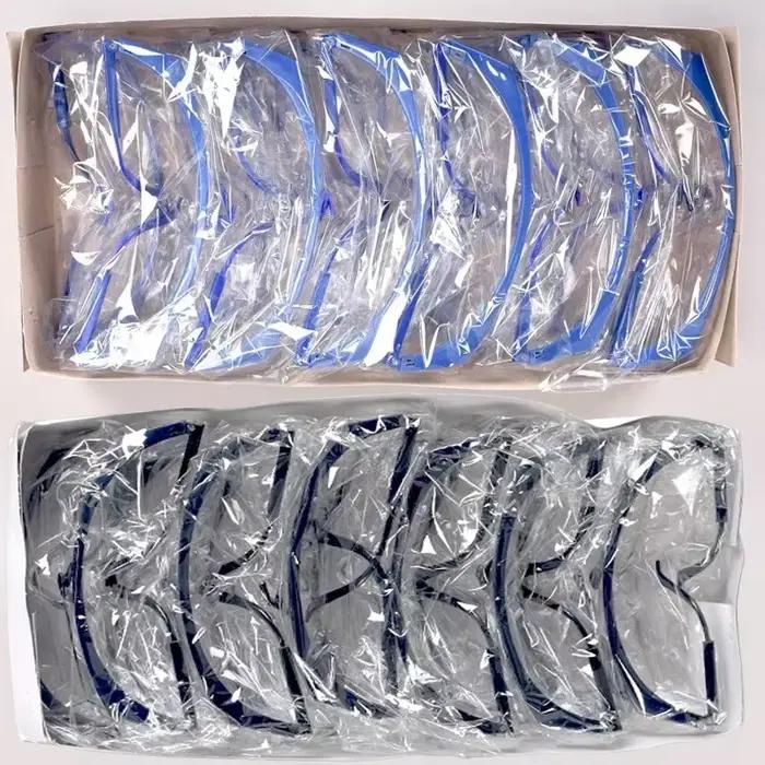 Lunettes de protection pour pêche 40 pièces - Anti-éclaboussures et anti-poussière pour travaux techniques