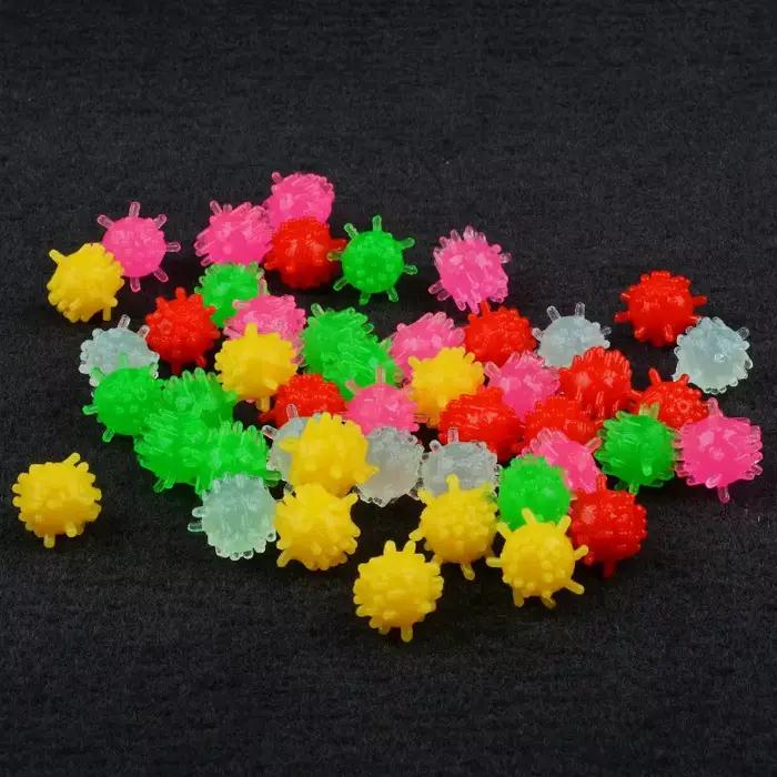 Billes épineuses flottantes multicolores saveur maïs pour carpe - Appâts mine souples