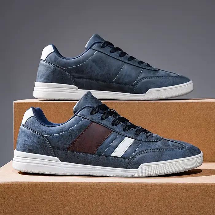 Chaussures de pêche homme à orteils larges en cuir, confortables pour marcher pieds nus, chaussures plates décontractées