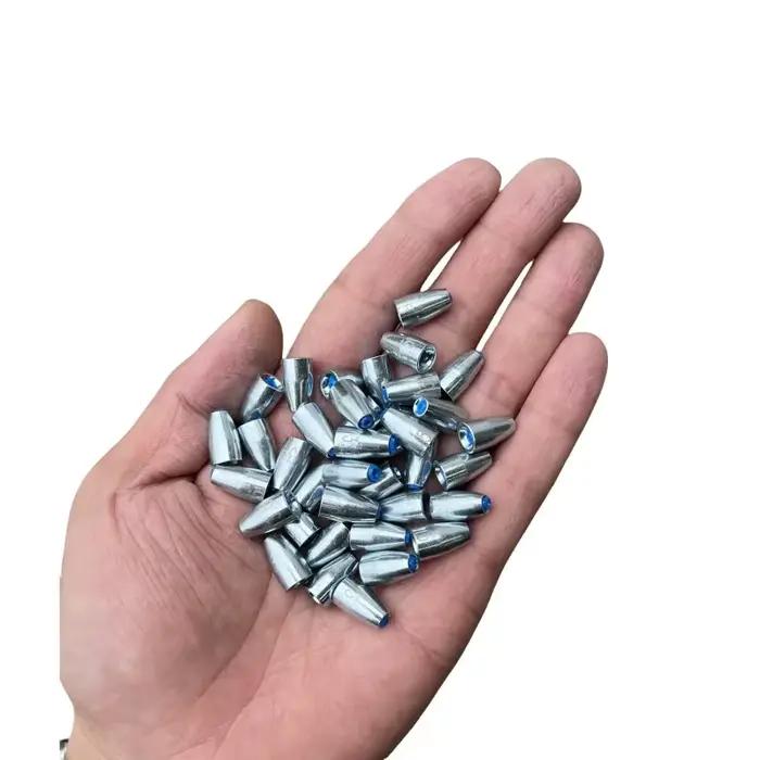 Plombs Bullet avec âme plastique 3.5g à 20g pour Texas Rig et Carolina Rig - Lot de 20