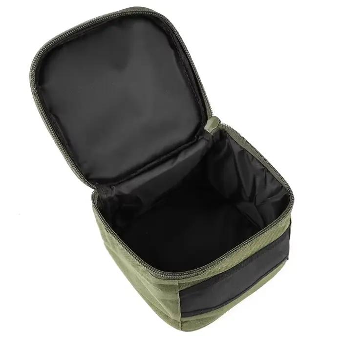 Pochette rangement moulinet pêche universelle tissu Oxford vert durable - Compatible séries 500-10000