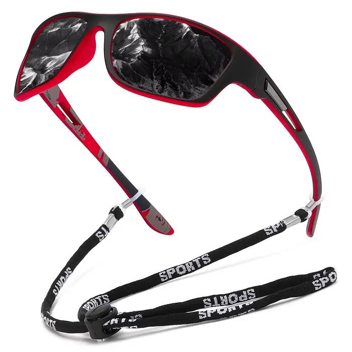 Lunettes de pêche polarisées classiques UV400 pour hommes conduite randonnée protection solaire optimale
