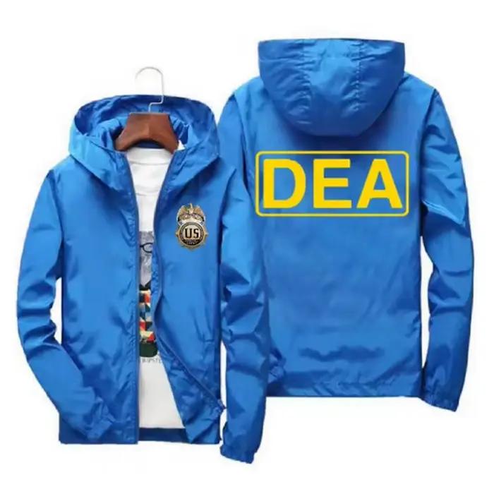 Veste légère DEA homme imprimée pour pêche printemps-automne - Veste décontractée