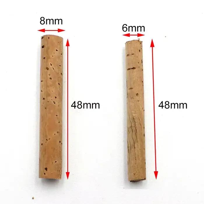Bâtonnets liège 6mm/8mm pour augmenter flottabilité bouillettes carpe - accessoires pêche pop up
