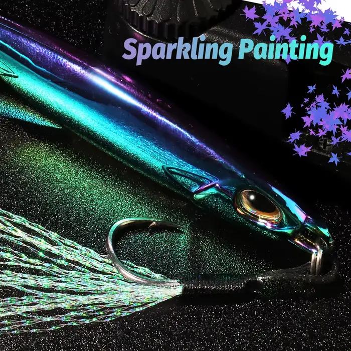 Leurre métal jig 10g à 40g pour brochet carpe - Swimbait cuiller pêche mer kit leurres artificiels