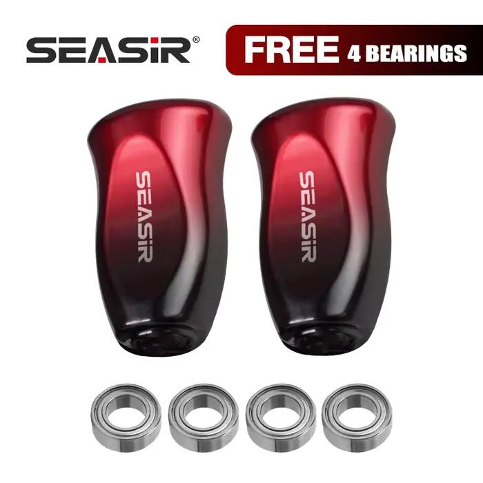 Poignée SEASIR DIY pour moulinet baitcasting 4 roulements 5g ABS - Compatible Shimano Daiwa