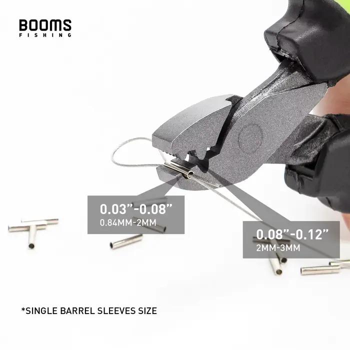Pince à sertir Booms Fishing CP2 pour outils de pêche avec poignée antidérapante portable