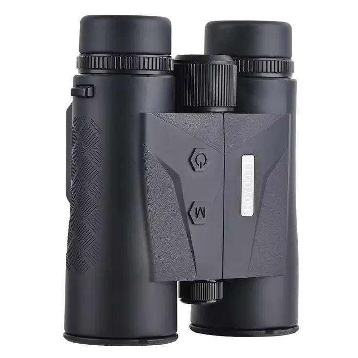 Jumelles télémètre laser HOYOOTI 10x42 : télémètre longue portée étanche IP65 pour chasse et golf