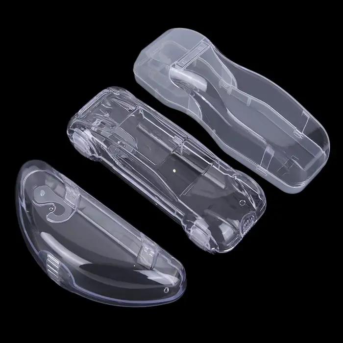 Étui portable transparent pour lunettes de pêche anti-buée unisexe pratique