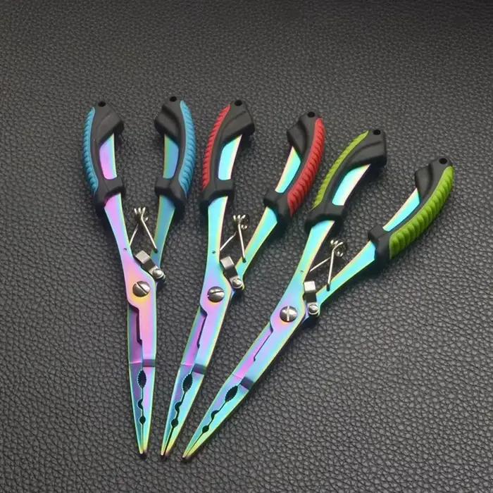 Coupe-fil ergonomique anti-dérapant et coupe-noeuds haute résistance pour pêche