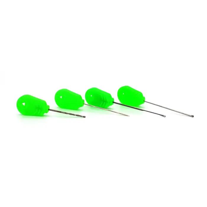 Ensemble d'outils de montage carpe en acier à haute teneur en carbone avec aiguille à crochet, aiguille de forage, aiguille à cordes et bouchon d'appât pour pêche professionnelle