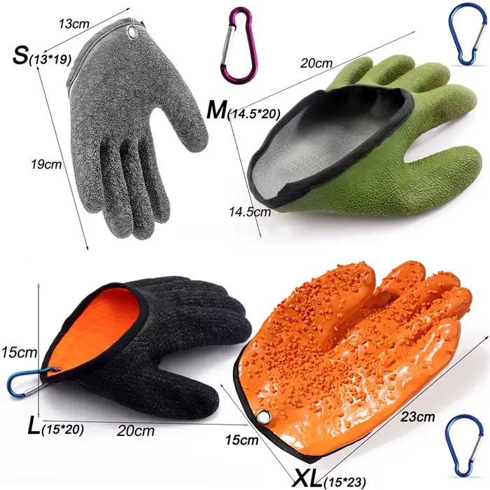 Gants de pêche 2 doigts respirants anti-dérapants pour pêche à la carpe en extérieur
