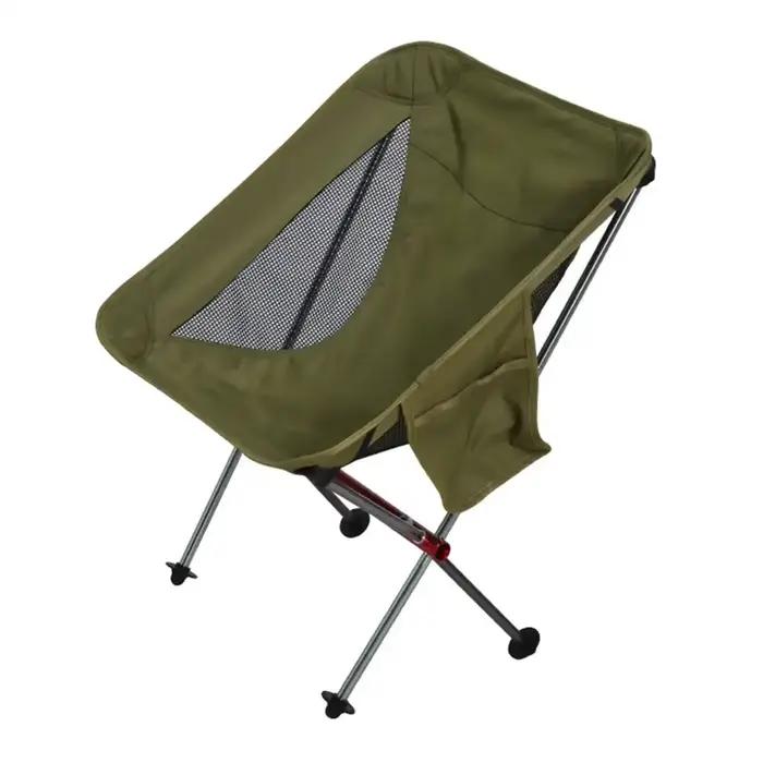 Pieds anti-enfoncement chaise lune pliante 4 pièces accessoires pêche camping équipement extérieur