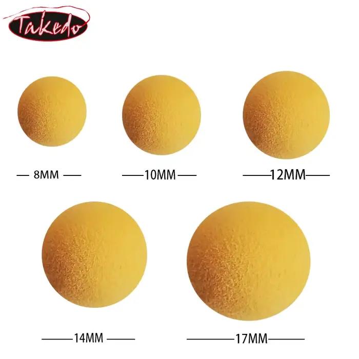 Boilies EVA flottants TAKEDO 8-17mm - Appât artificiel pour pêche européenne de la carpe
