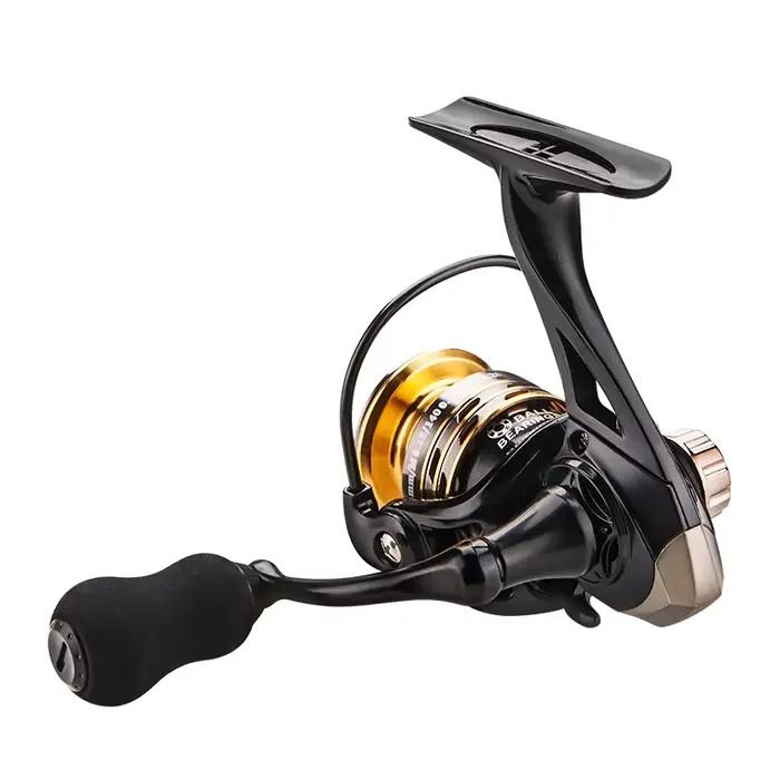 Moulinet DEUKIO Mini 800-1000 roulements lisses 4.8:1 frein 5Kg max pour pêche en lac rivière mer occasions spéciales