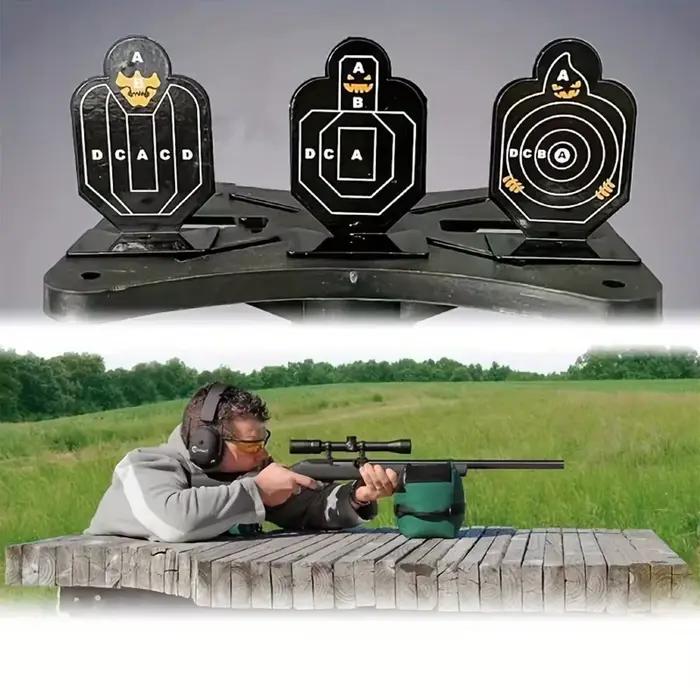 Cible auto-bascule médaille pour jeux tir pêche Nerf BB gel eau pistolet fusil - Jouet ados adultes