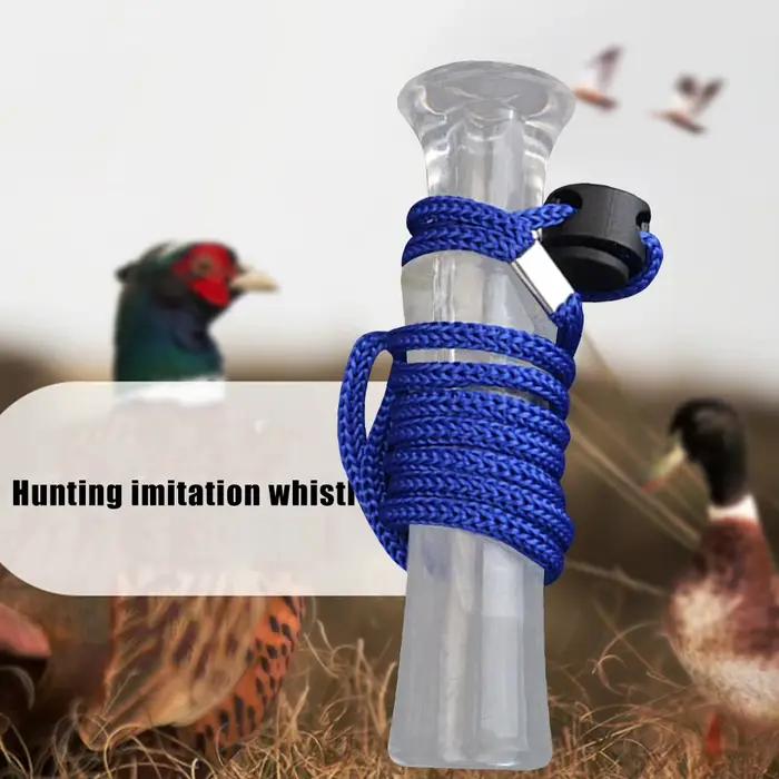 Sifflet appel canard colvert faisan chasse décoy outil extérieur accessoire chasseur leurre gibier d'eau