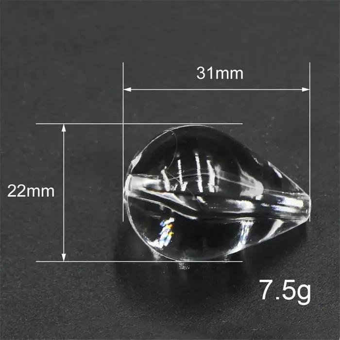 Lot de 10 flotteurs d'aide au lancer 3.5g-12g à immersion lente pour carpe et leurres