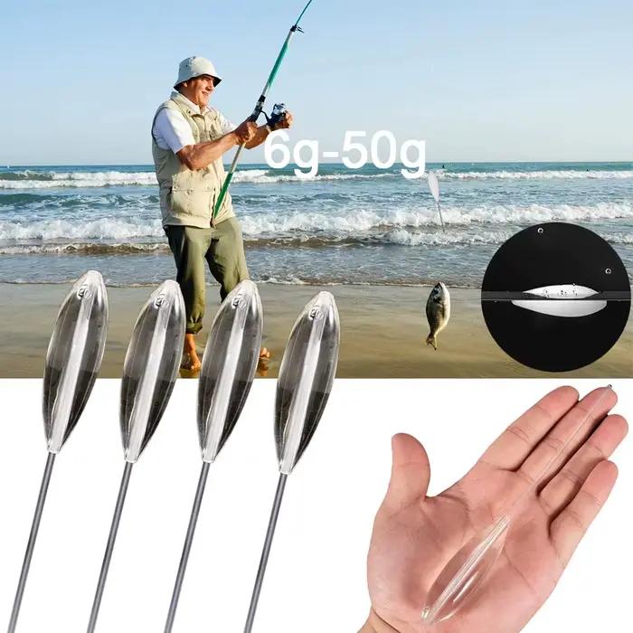 Flotteur acrylique forme bombard 6g-50g pour carpe black-bass pêche à la mouche - Contrôleur de pêche