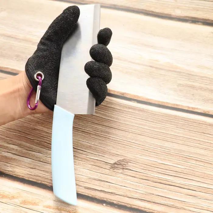 Gants de pêche pleine main étanches anti-dérapants anti-coupures durables pour capture carpe protection mains