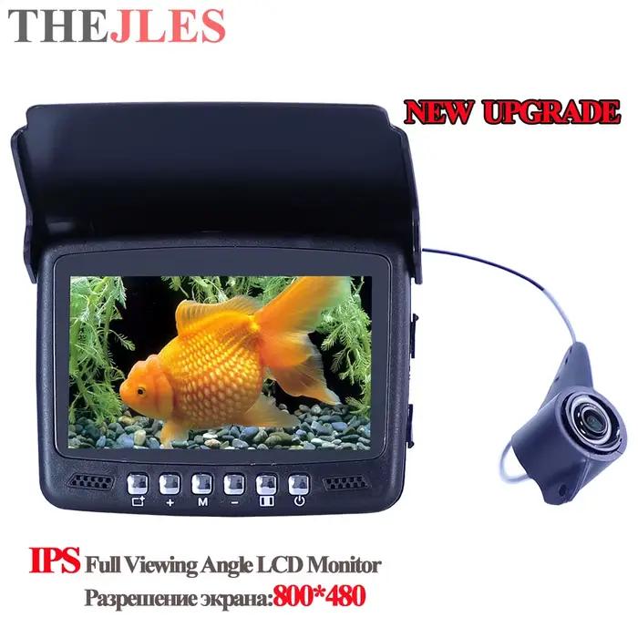 Caméra pêche sous-marine 4.3 pouces IPS 8 lampes IR étanche IP68 cadeau pêcheur homme garçon