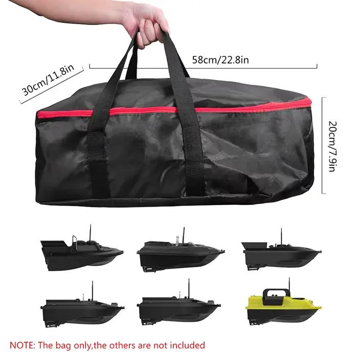Sac de transport pour bateau appât étanche rangement bateau pêche feeder bag
