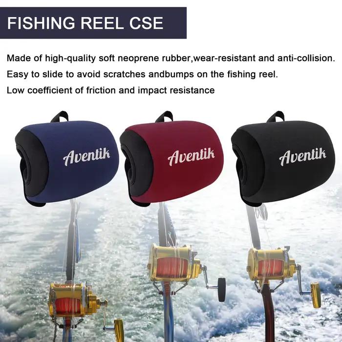 Housse néoprène Aventik pour moulinets de pêche casting et trolling - Protection souple durable