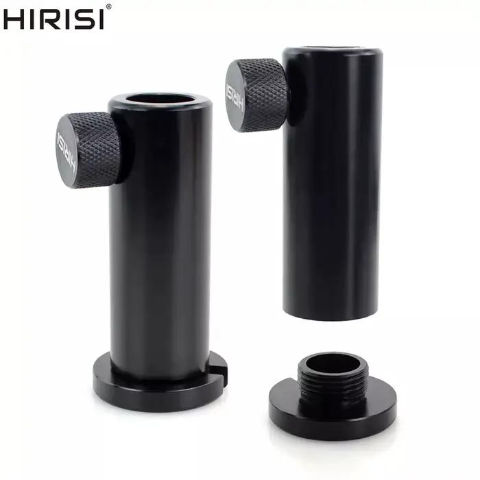 Support de canne en aluminium pour pêche à la carpe - Porte-canne réglable avec vis pour plateforme