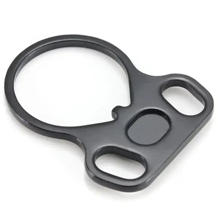 Adapteur de bretelle tactique pour AR-15 montage ambidextre points de fixation coudés matériel acier pour équipement de pêche confort sécurité et esthétique