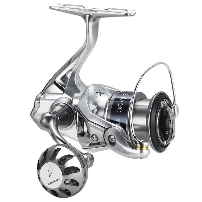 Poignée manivelle Gomexus 35mm pour moulinet Shimano Stella - Knob remplacement Daiwa Certate Fuego LT pêche sportive