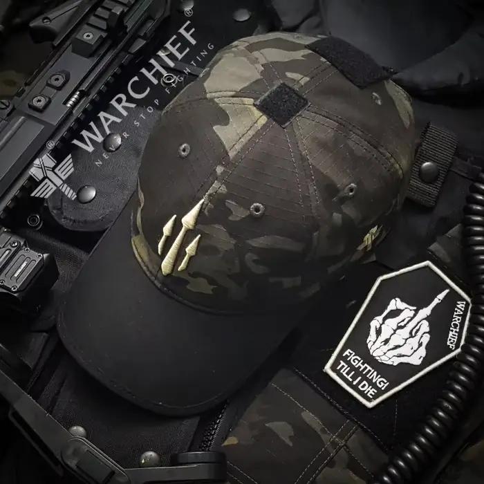 Casquette tactique Poseidon opérateur bleu marine camouflage pêche sport extérieur chasse