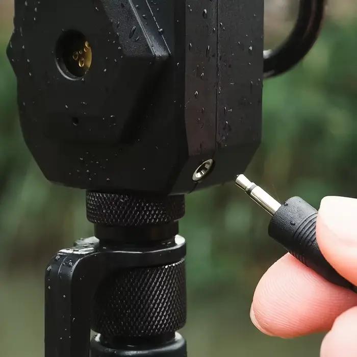 Kit d'alarme sans fil étanche Hirisi pour pêche à la carpe - Set 1+2 avec indicateur S7