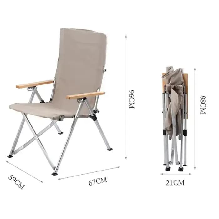 Fauteuil pliant portable DIVEDEER pour pêche barbecue camping mobilier extérieur confortable durable pour hommes femmes occasions spéciales