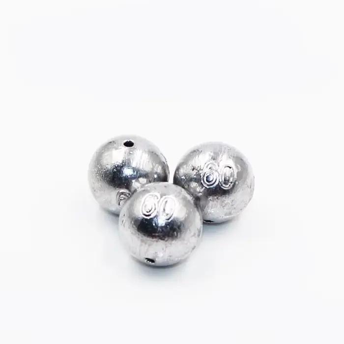 5 plombs oeufs pour pêche de 2g à 30g - Poids plomb résistant déformation - Boîte split shot pour pêche précise