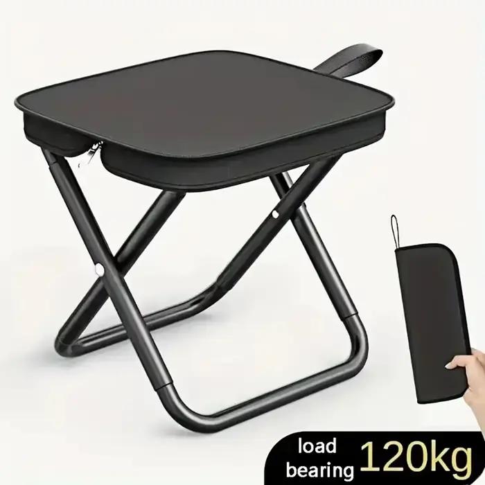 Chaise pliante multifonction ultra-légère - Tabouret de pêche portable pour voyage et camping