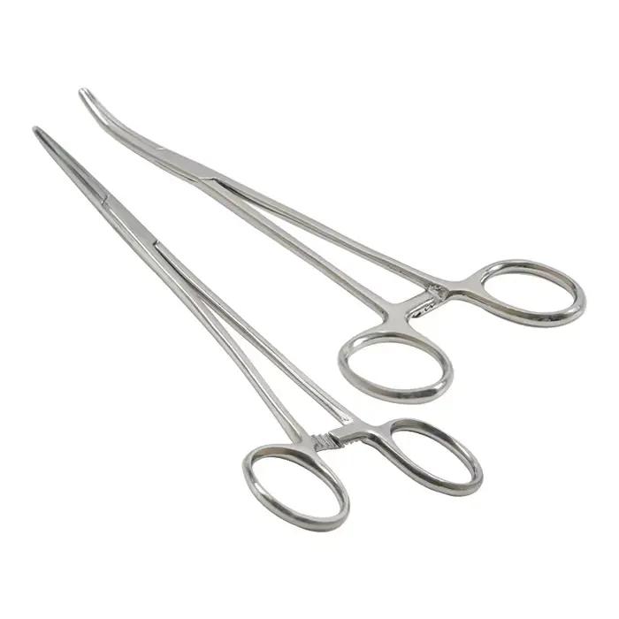 Pince dégorgeoir courbée acier inoxydable F04 accessoires pêche extraction hameçons équipement sport