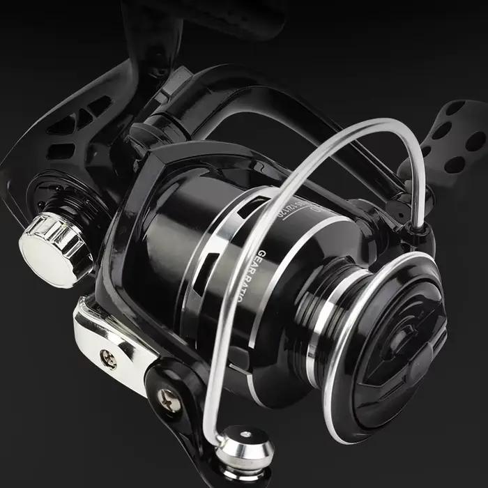 Moulinet spinning BILLINGS AC1000-7000 avec bobine métal - Drague 10kg et rocker pliable