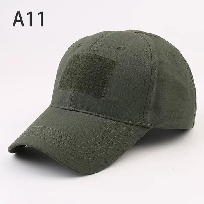 Casquette camouflage tactique pêche combat - Snapback unisexe paintball outdoor été protection solaire
