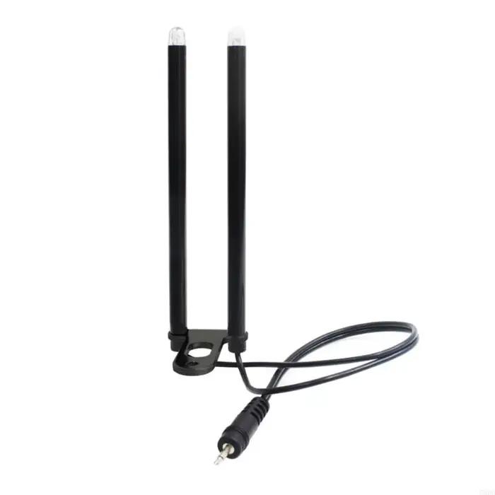 Barre oreille décrochage pêche G6DE avec LED : alarme portable anti-vent pour morsures