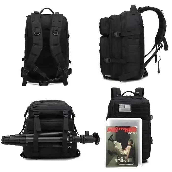 Sac à dos pêche randonnée 30L 50L nylon 1000D étanche - Rucksack tactique chasse sport outdoor camping