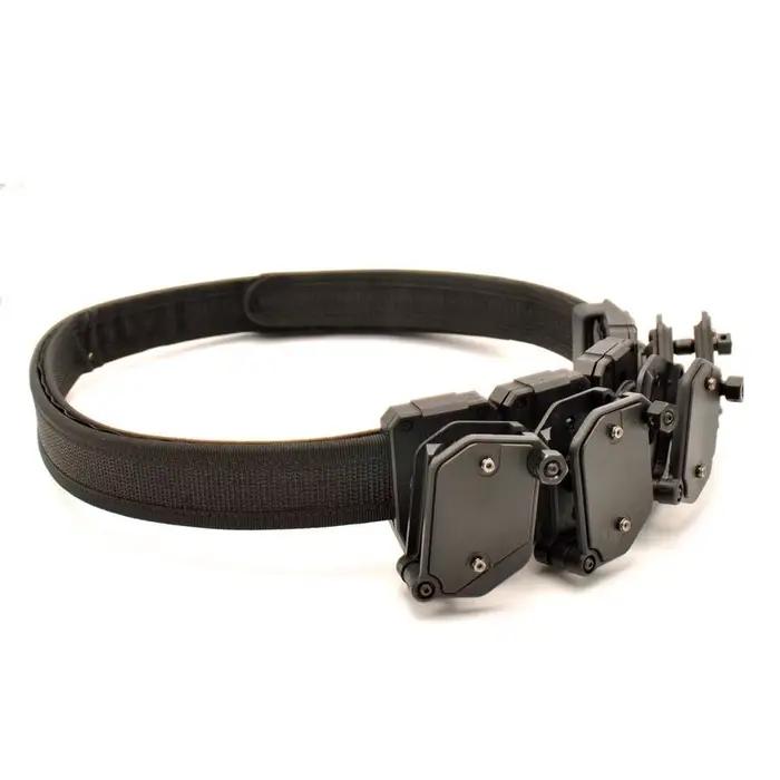 Ceinture de compétition IPSC tactique pour homme adaptable aux quatre saisons avec logo I.P.S.C pour sportifs et passionnés de tir