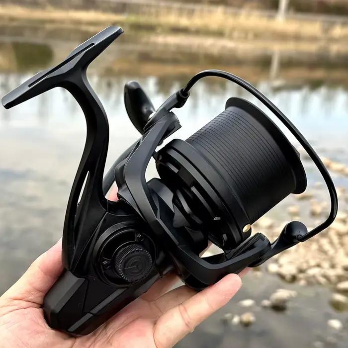 Moulinet spinning puissant GHOTDA 8000 9000 10000 12000 pour pêche carpe mer bateau - Frein 20KG Long Casting