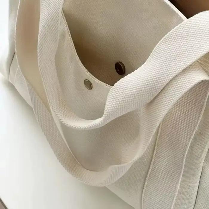 Sac tote canvas Homefish grand volume pour transport équipement pêche, études et shopping quotidien